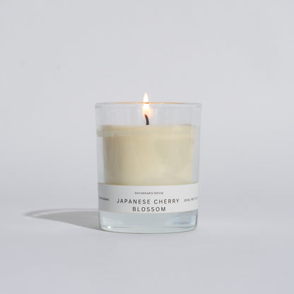 Japanese Cherry Blossom Candle